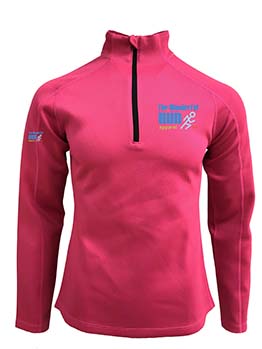 TWR3111 Thick pique stretched quarter zip