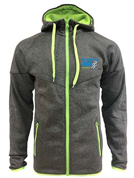 TWR10400 Heather full zip