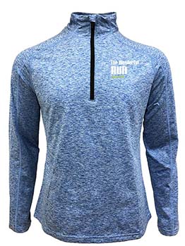 TWR10640 Heather quarter zip