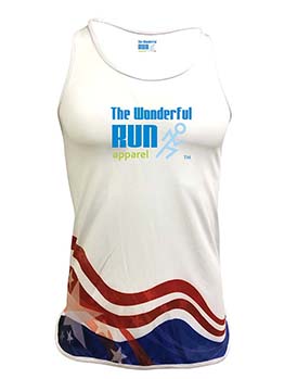 TWR10220 Full sublimation moisture wicking singlet